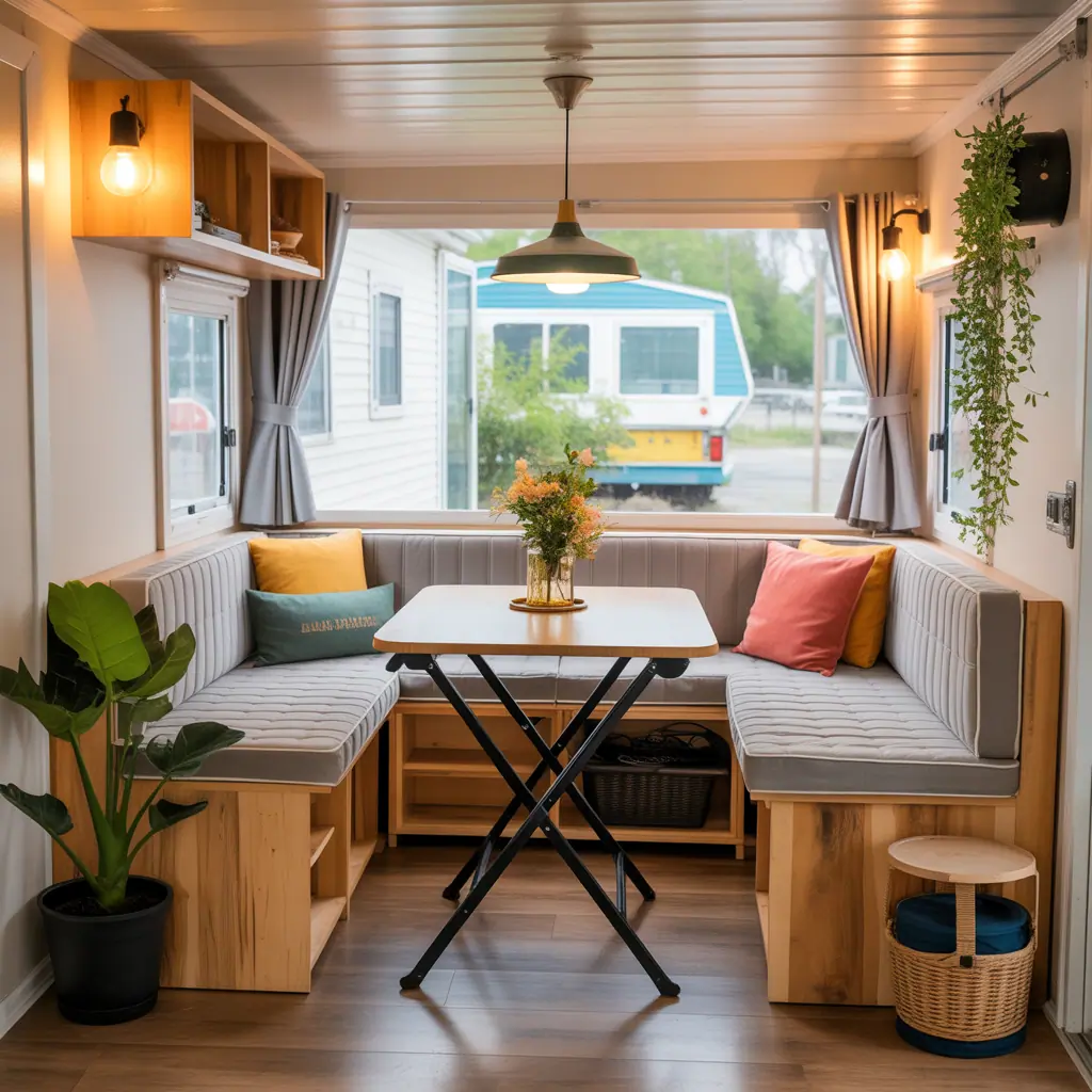 mobile home dining area ideas