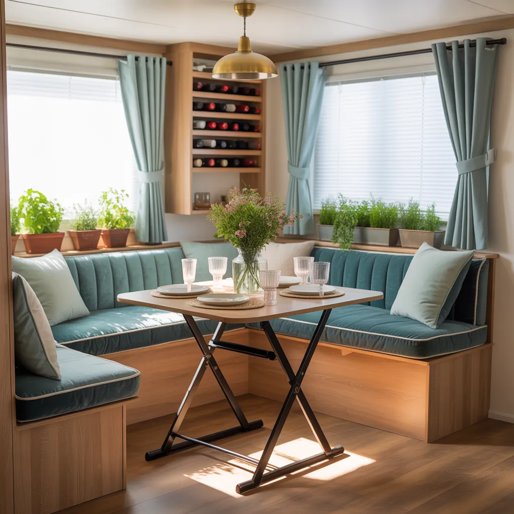 mobile home dining area ideas