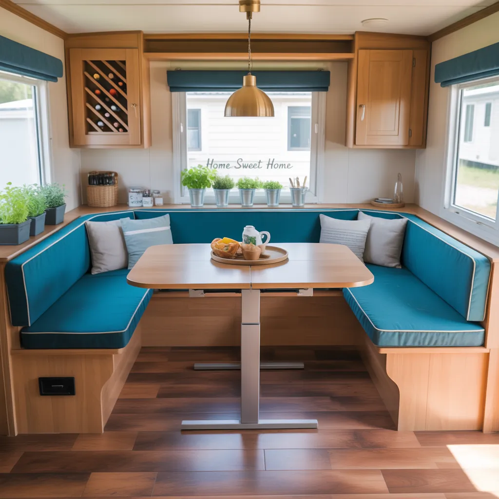 mobile home dining area ideas