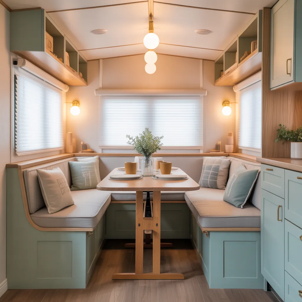 mobile home dining area ideas