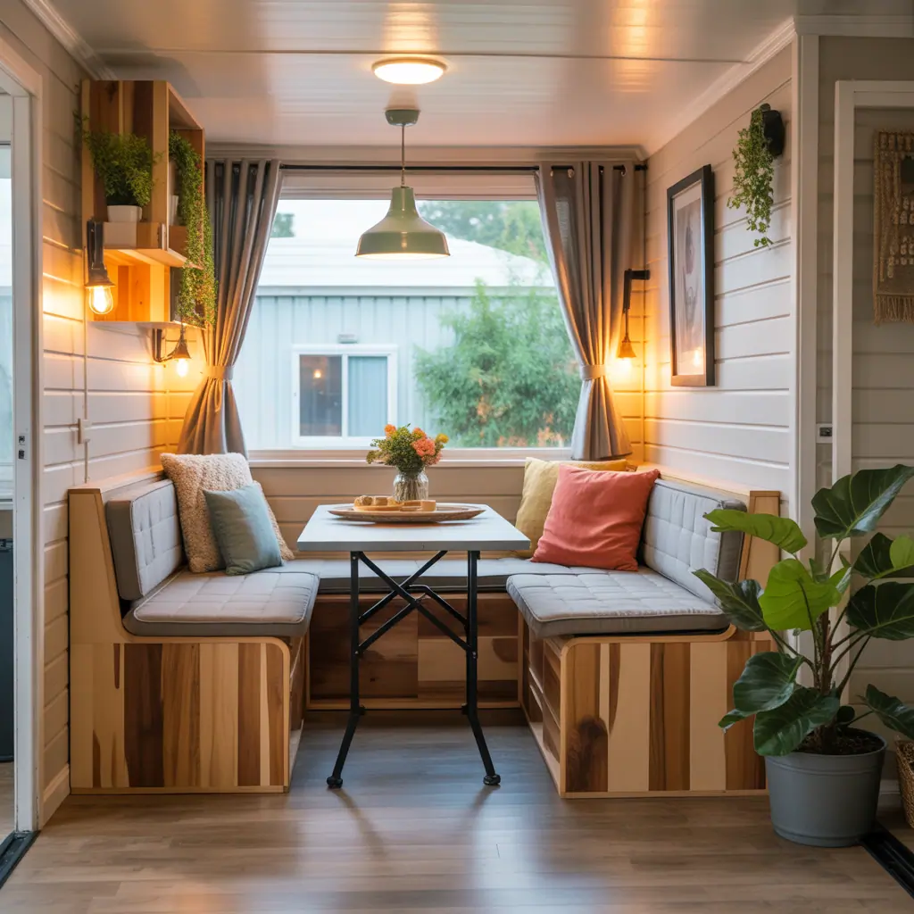 mobile home dining area ideas