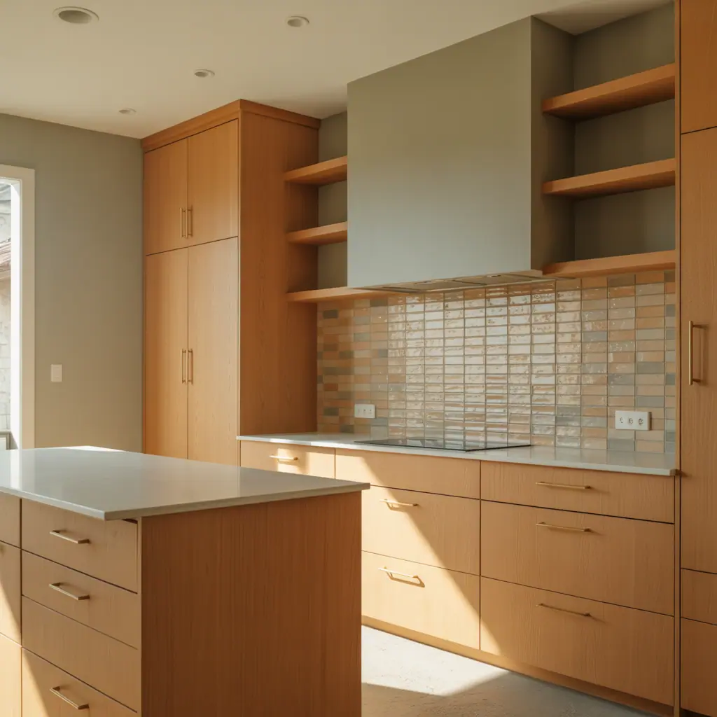 modern oak kitchen cabinet ideas