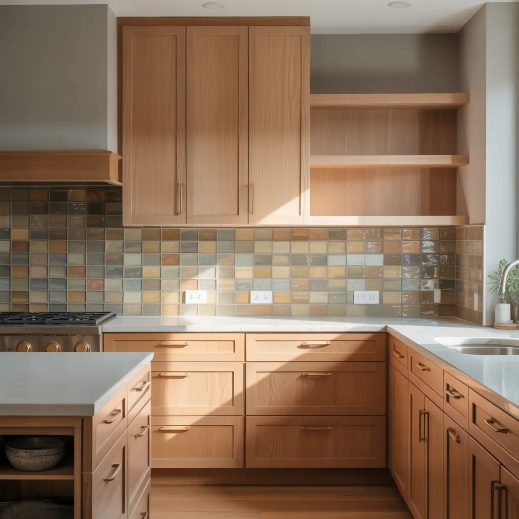 modern oak kitchen cabinet ideas