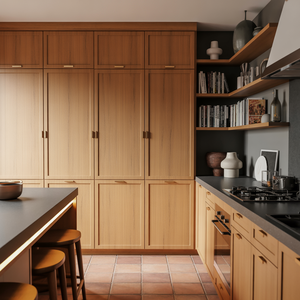 modern oak kitchen cabinet ideas