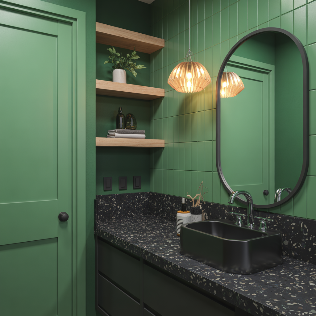 modern powder room ideas
