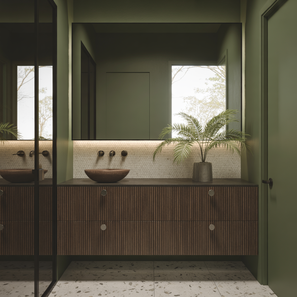 modern powder room ideas
