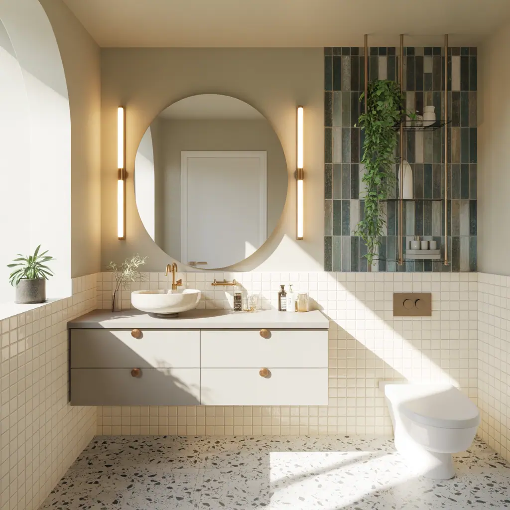 modern powder room ideas