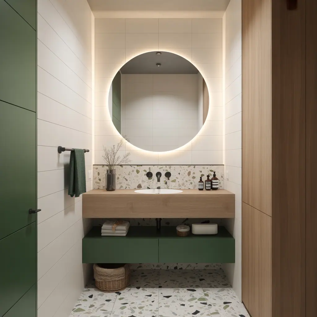 modern powder room ideas