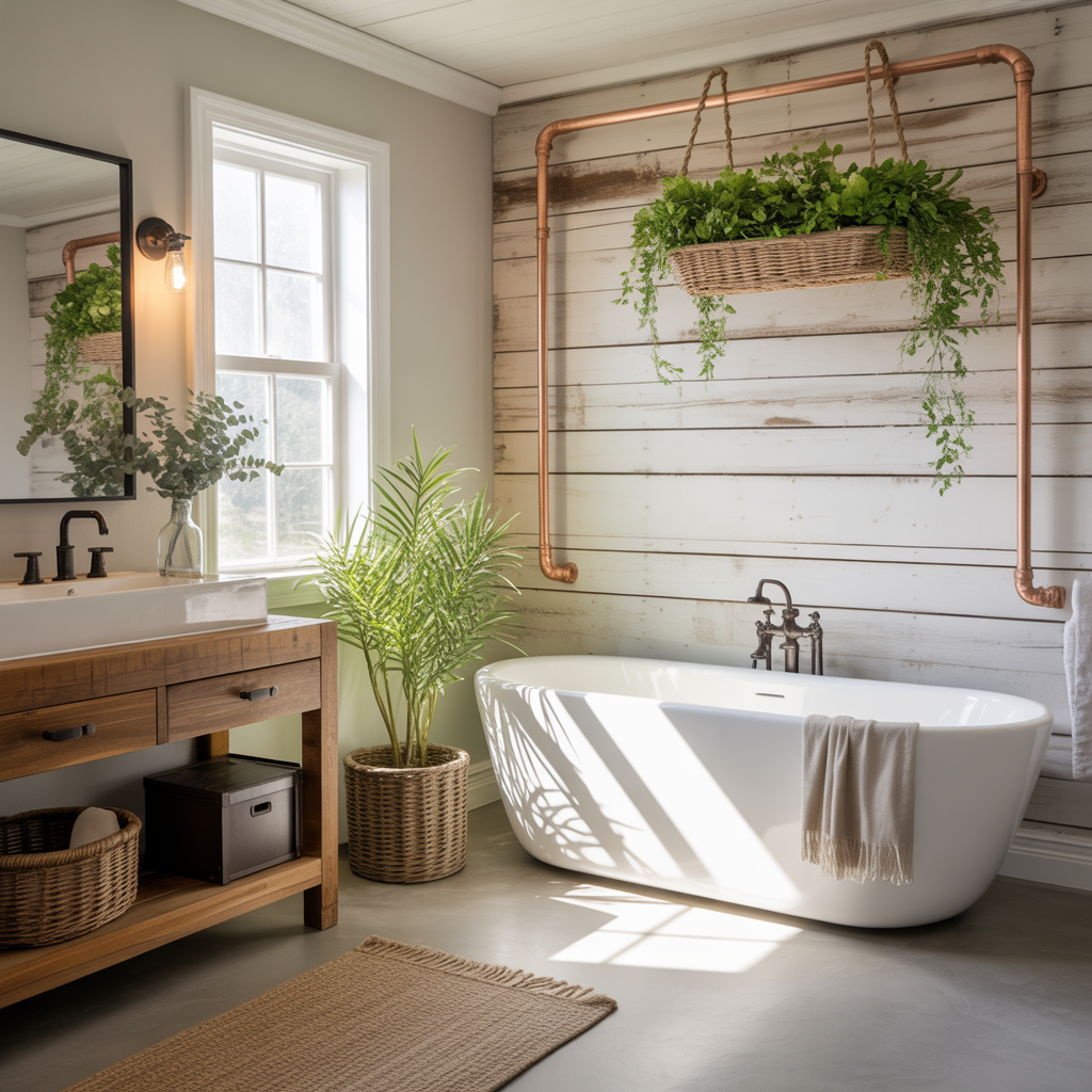 Modern Rustic Bathroom