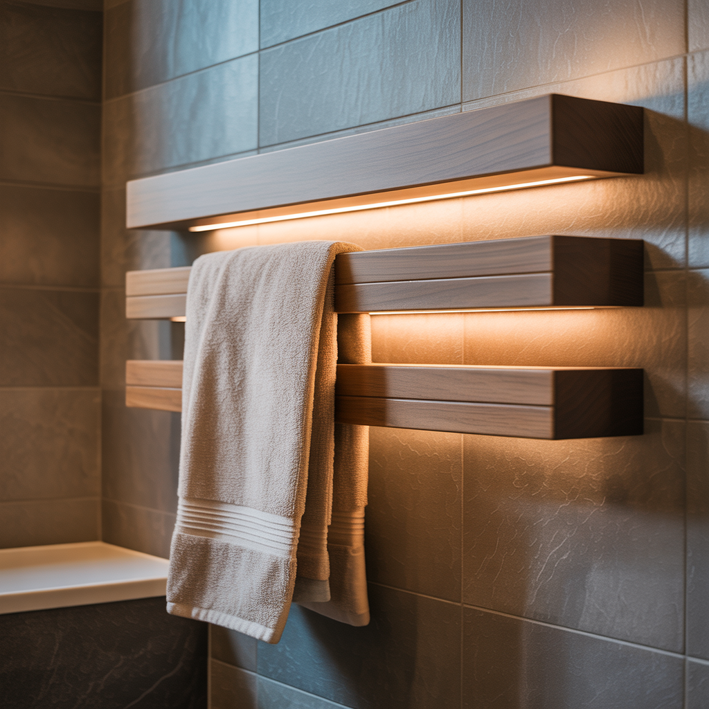 modern towel rack ideas