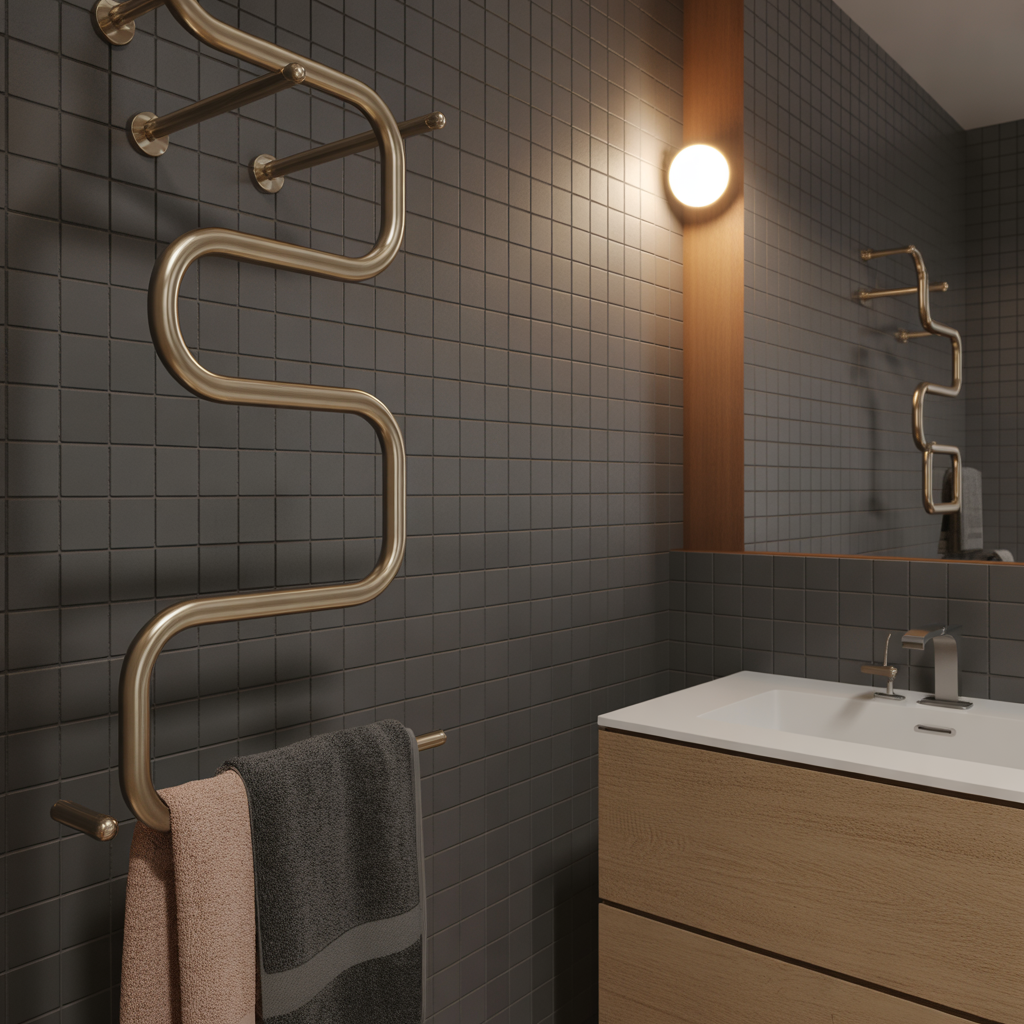 modern towel rack ideas