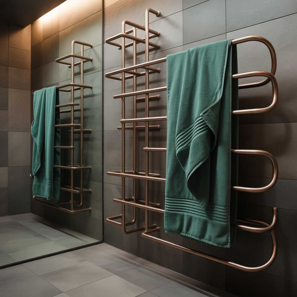 modern towel rack ideas