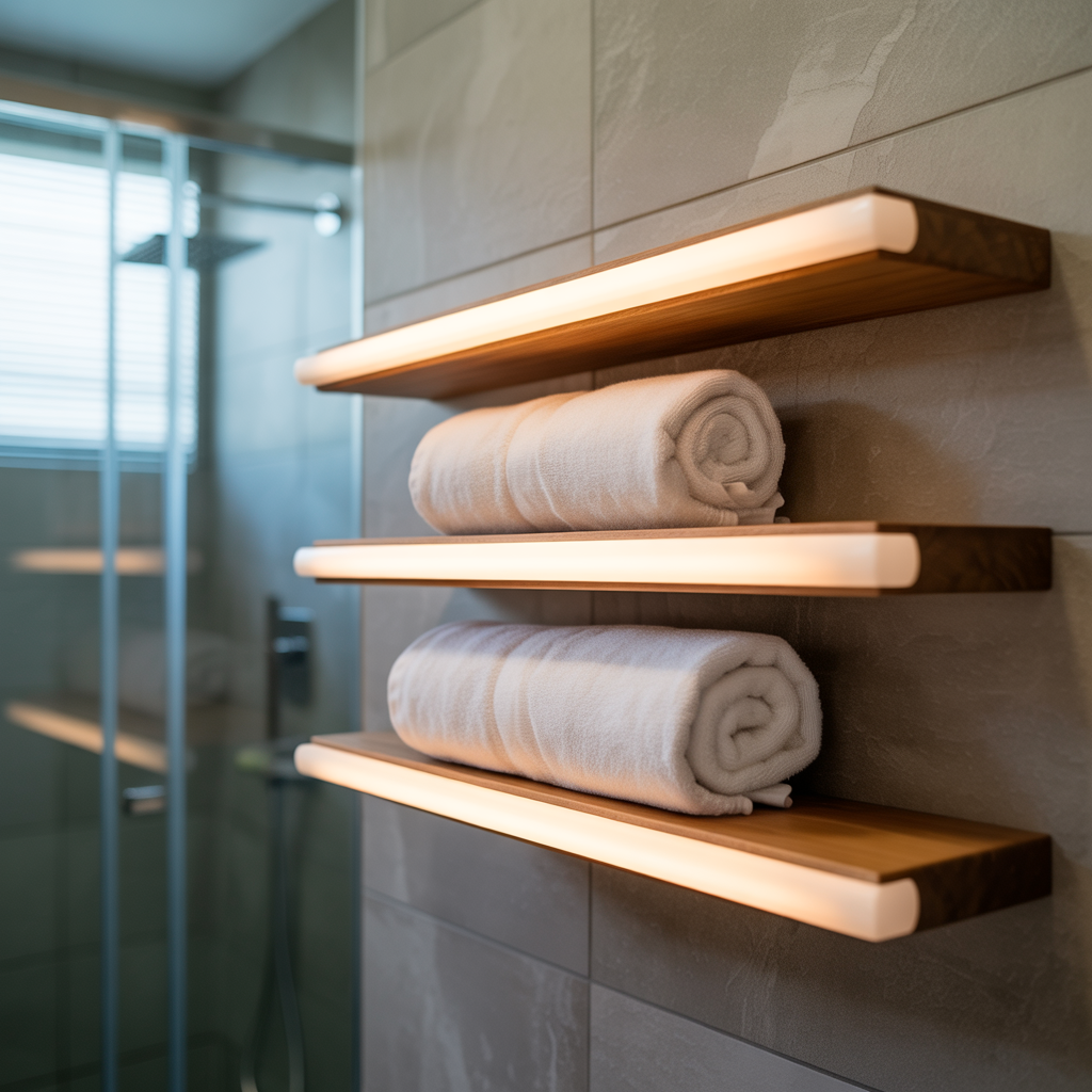modern towel rack ideas