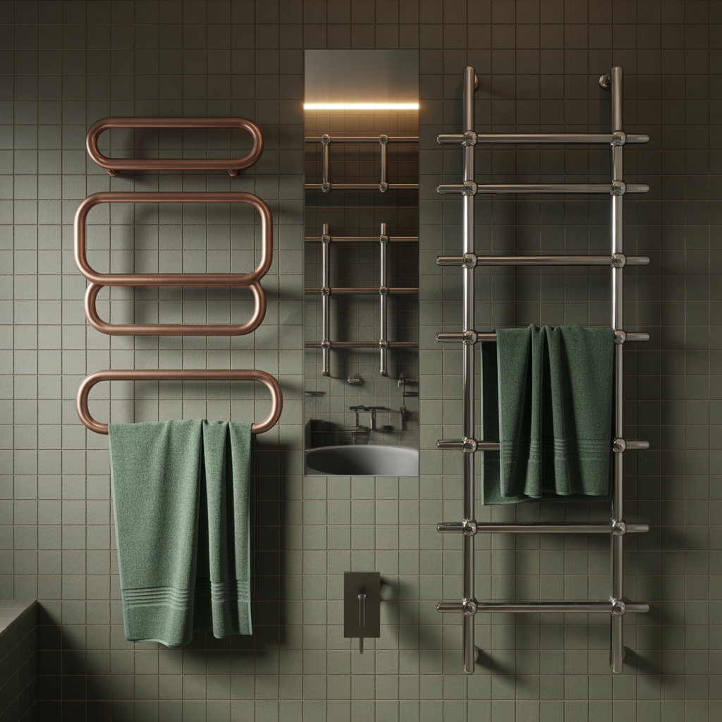 modern towel rack ideas