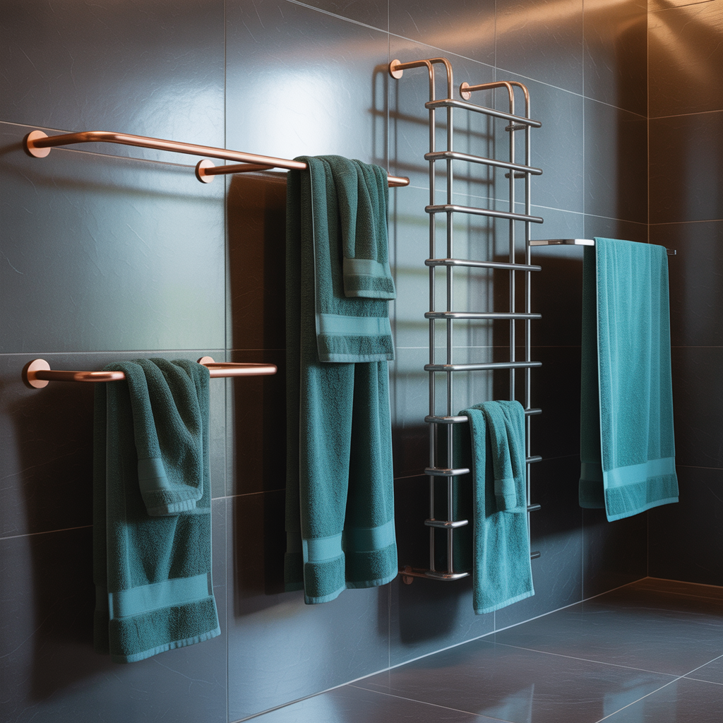 modern towel rack ideas