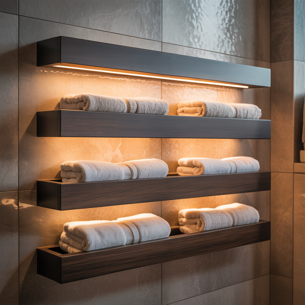 modern towel rack ideas