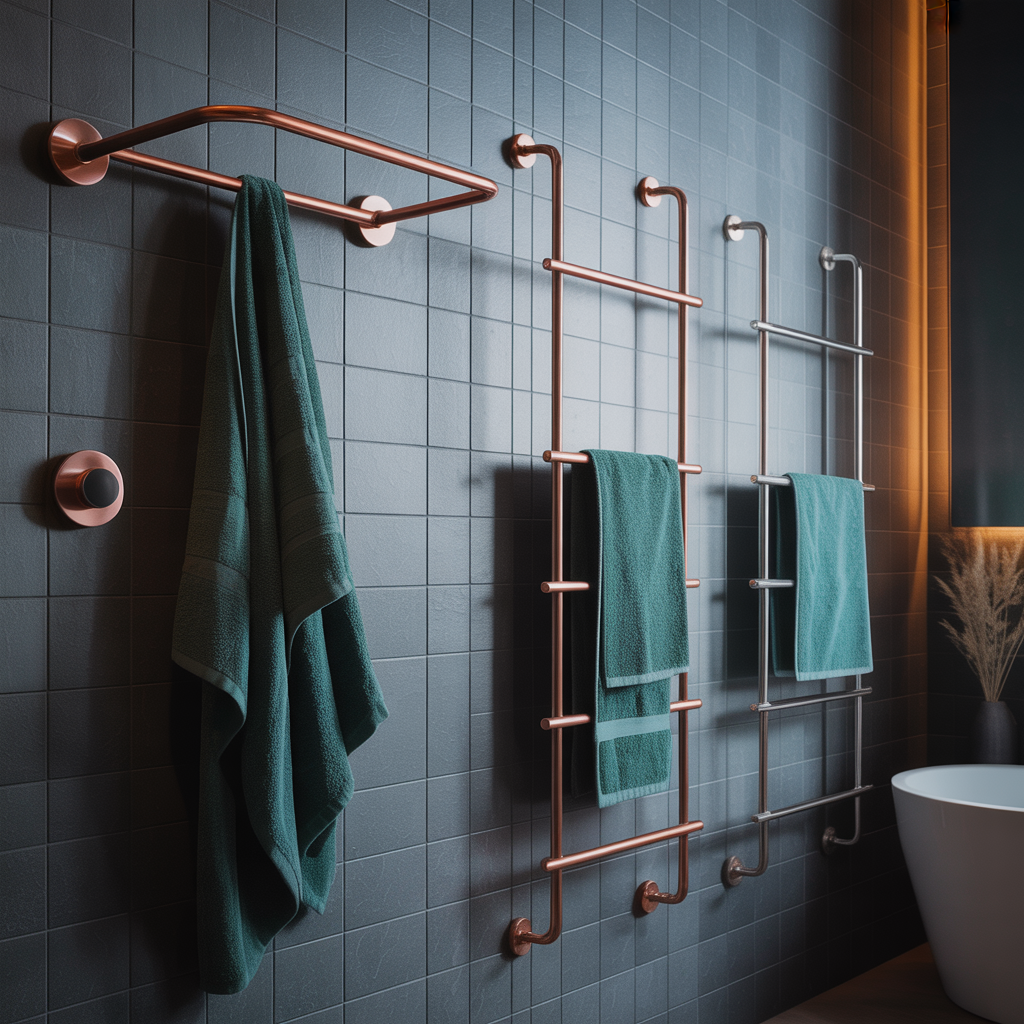 modern towel rack ideas
