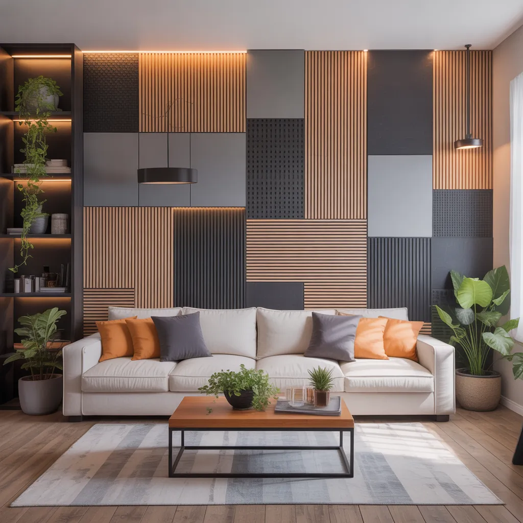 modern wall paneling ideas living room