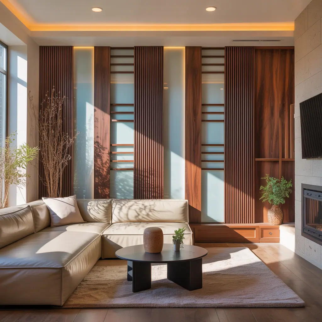 modern wall paneling ideas living room