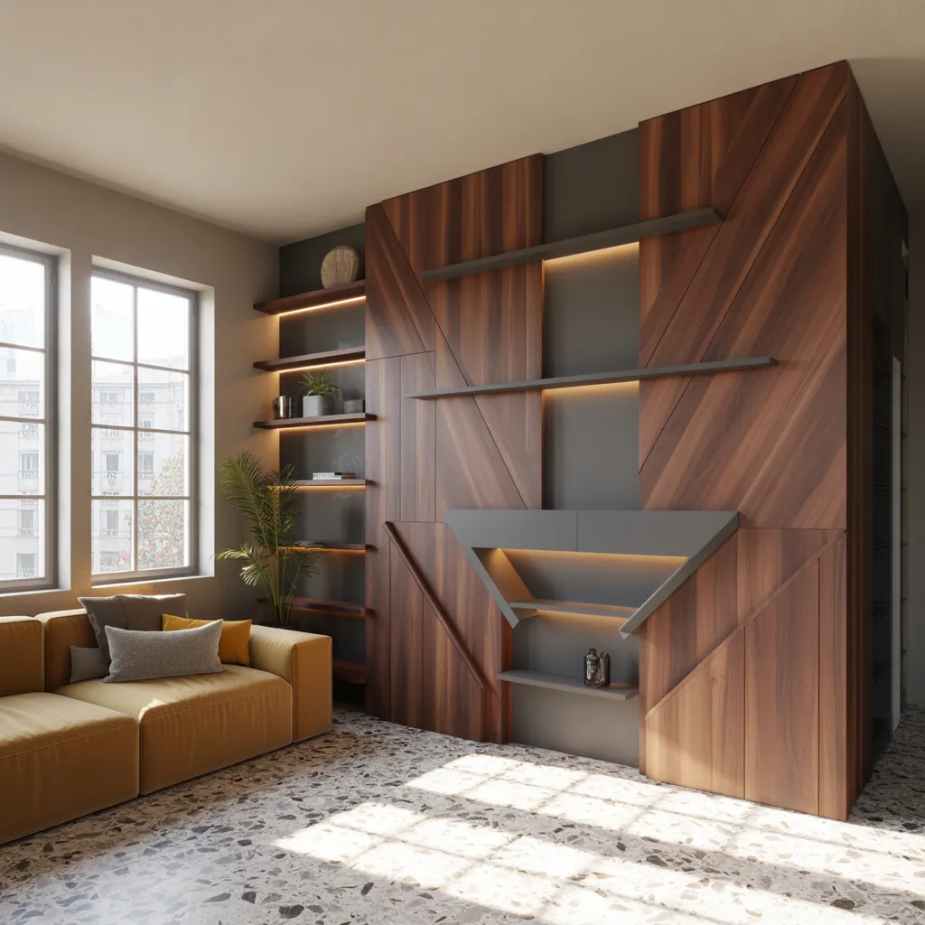 modern wall paneling ideas living room