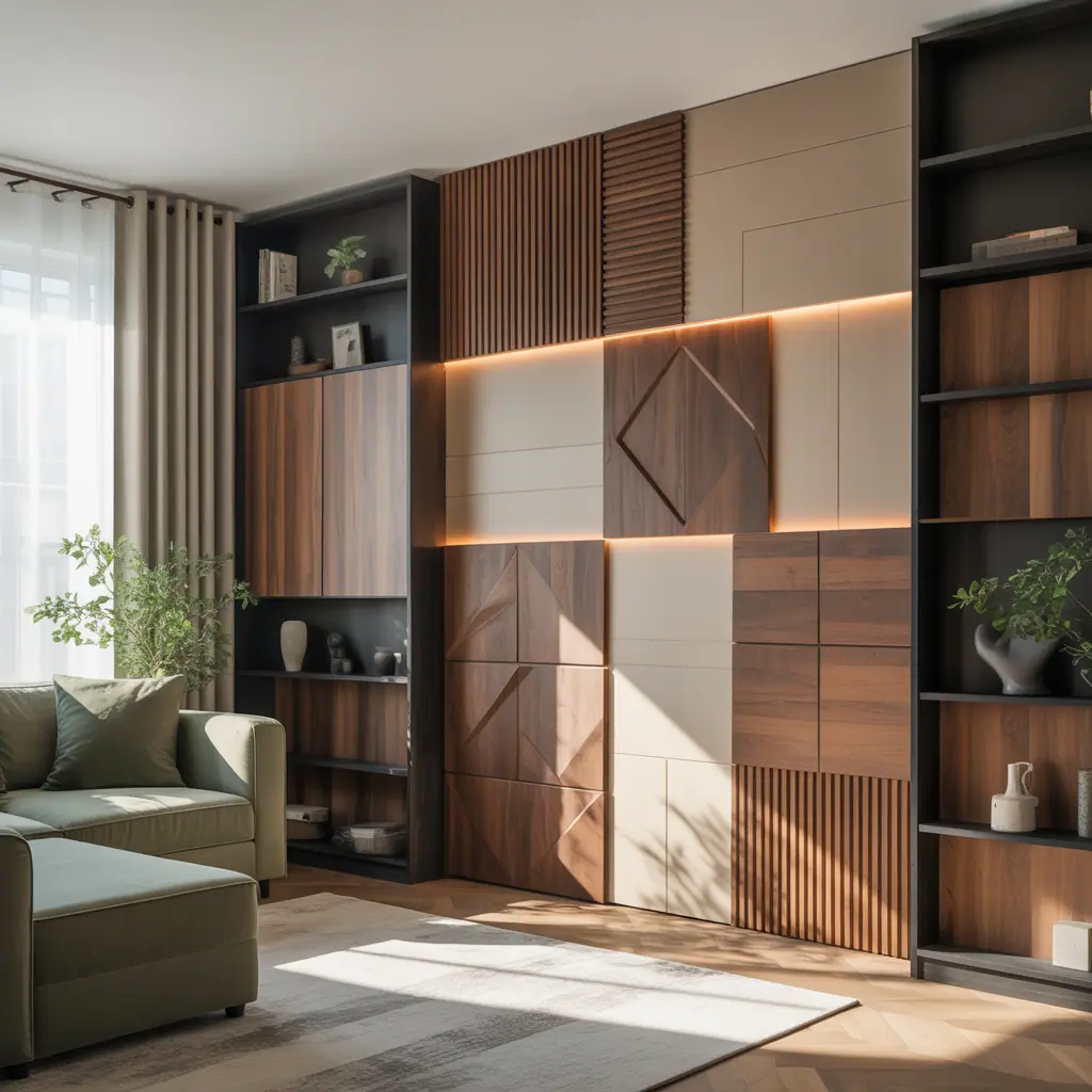 modern wall paneling ideas living room