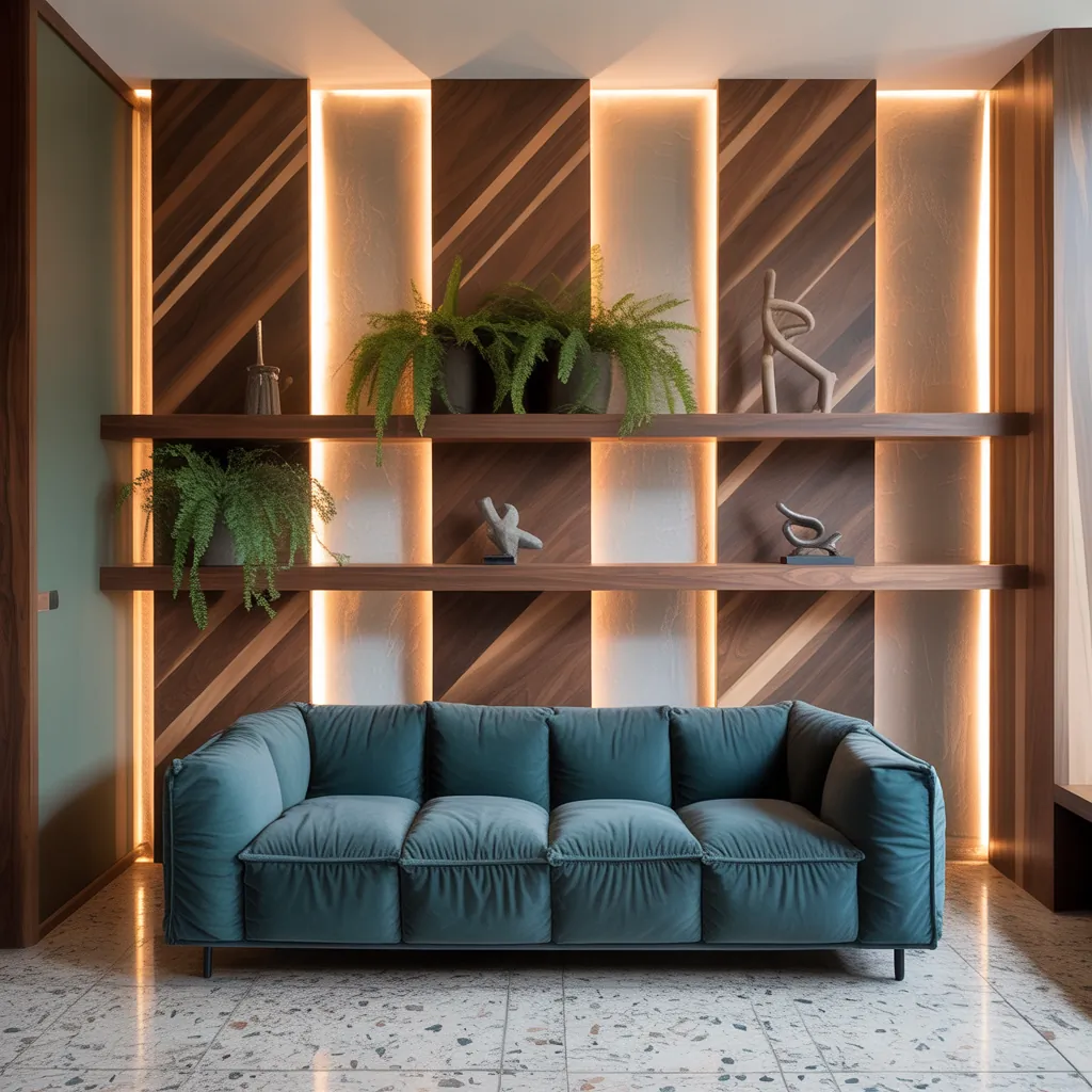 modern wall paneling ideas living room