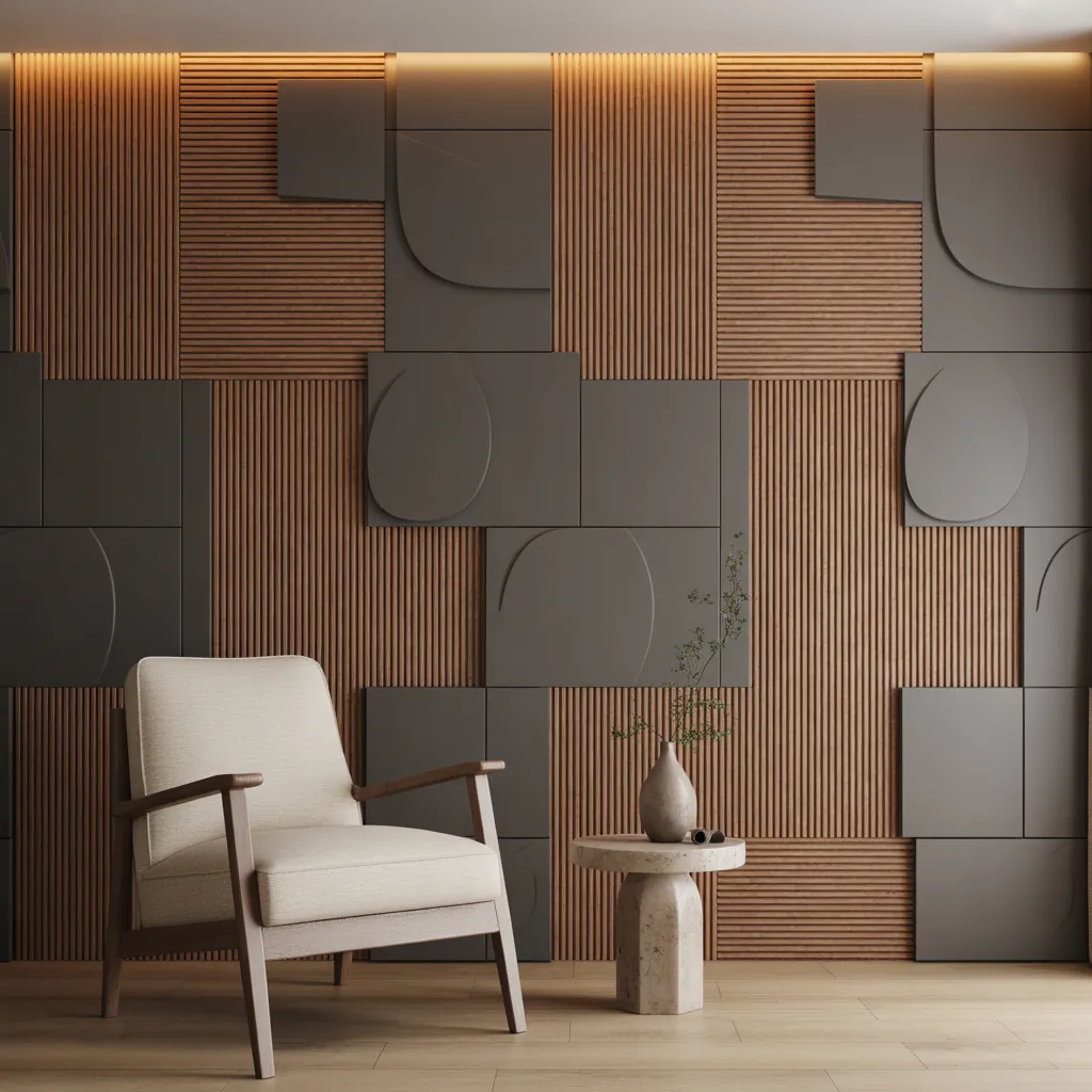modern wall paneling ideas living room