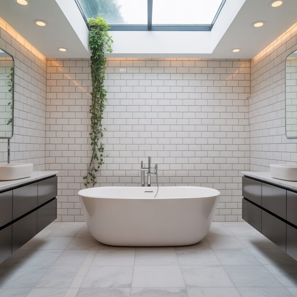 modern white bathroom ideas