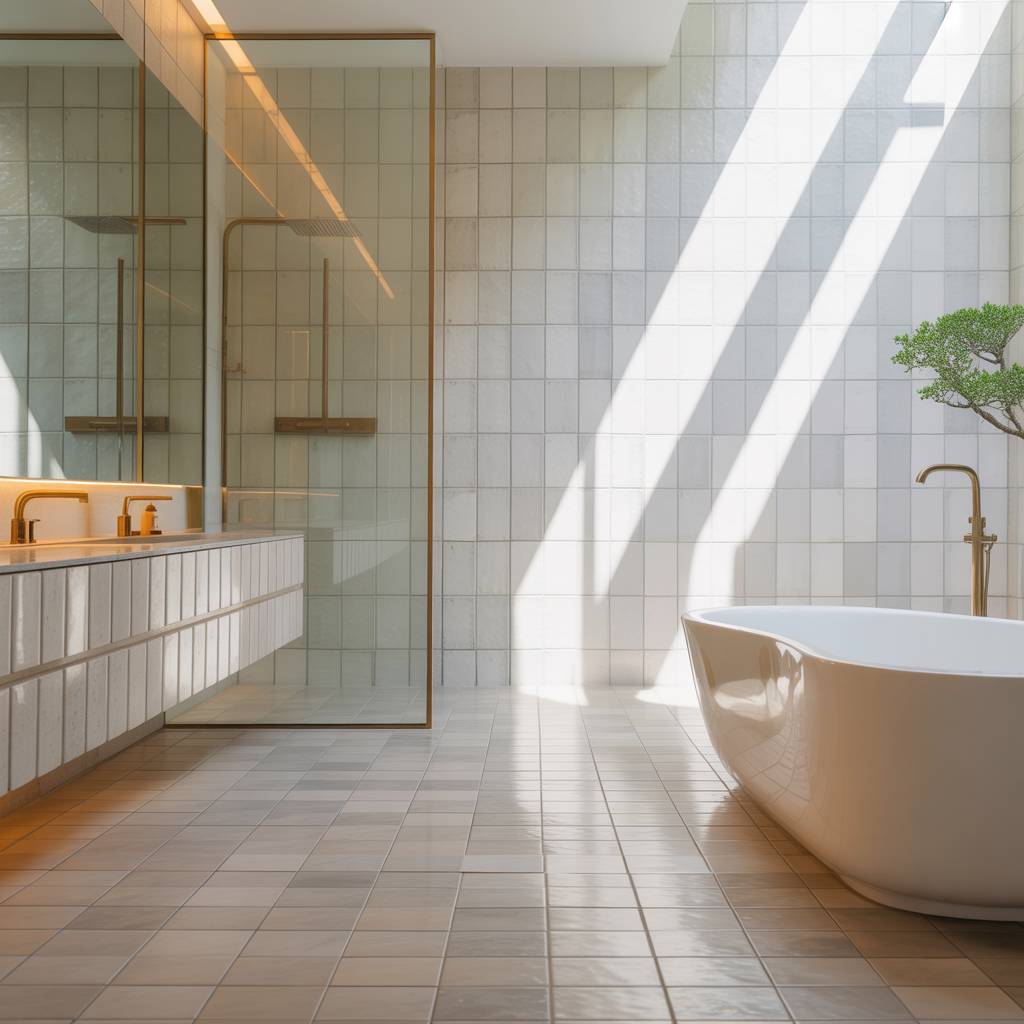 modern white bathroom ideas