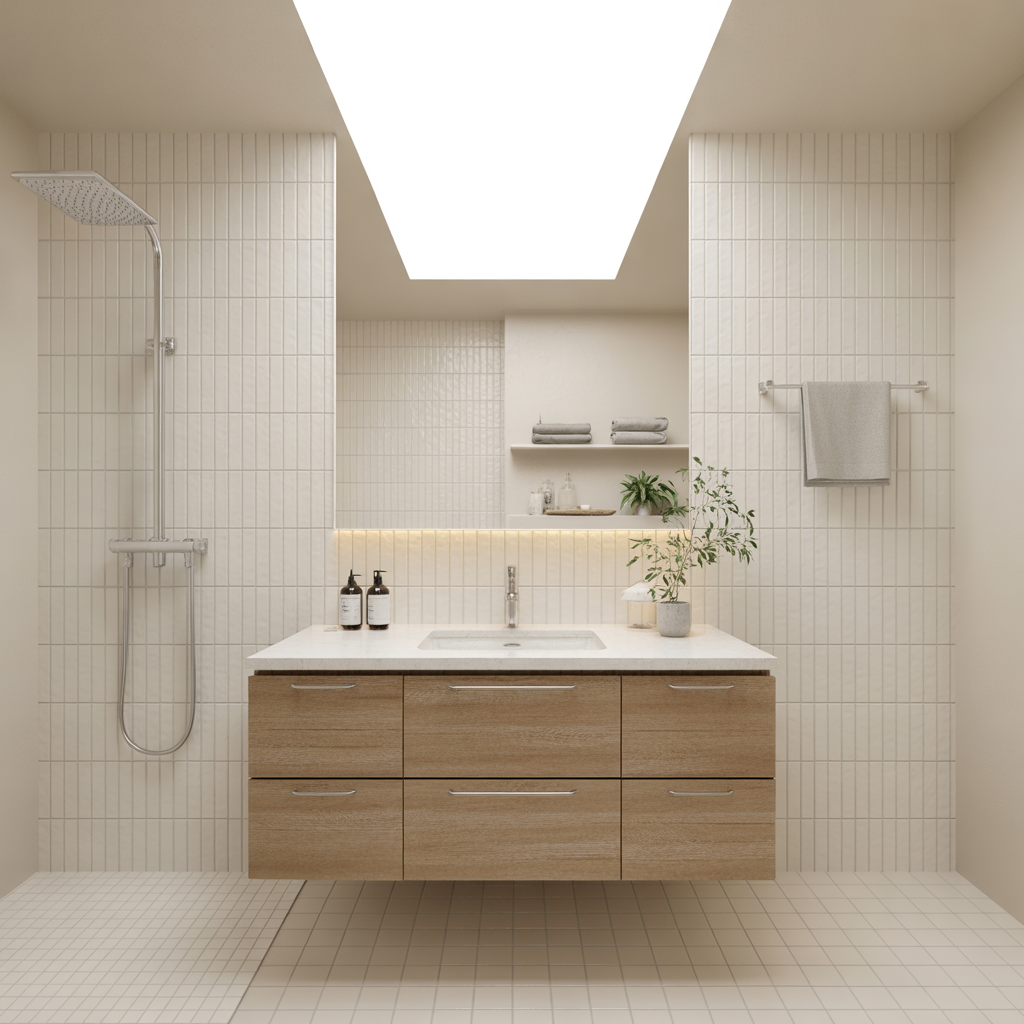 modern white bathroom ideas