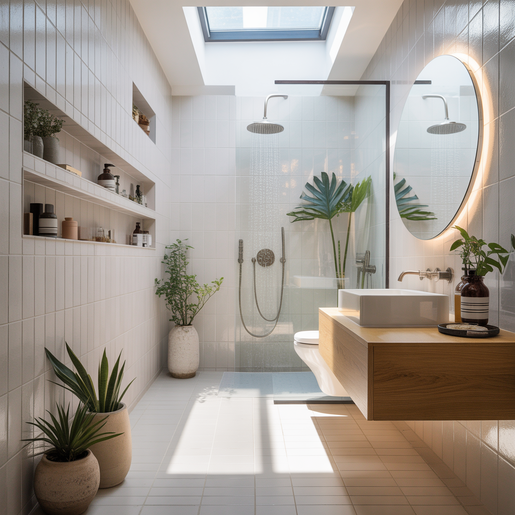 modern white bathroom ideas