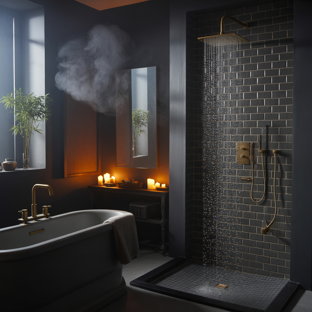 Moody Bathroom Ideas