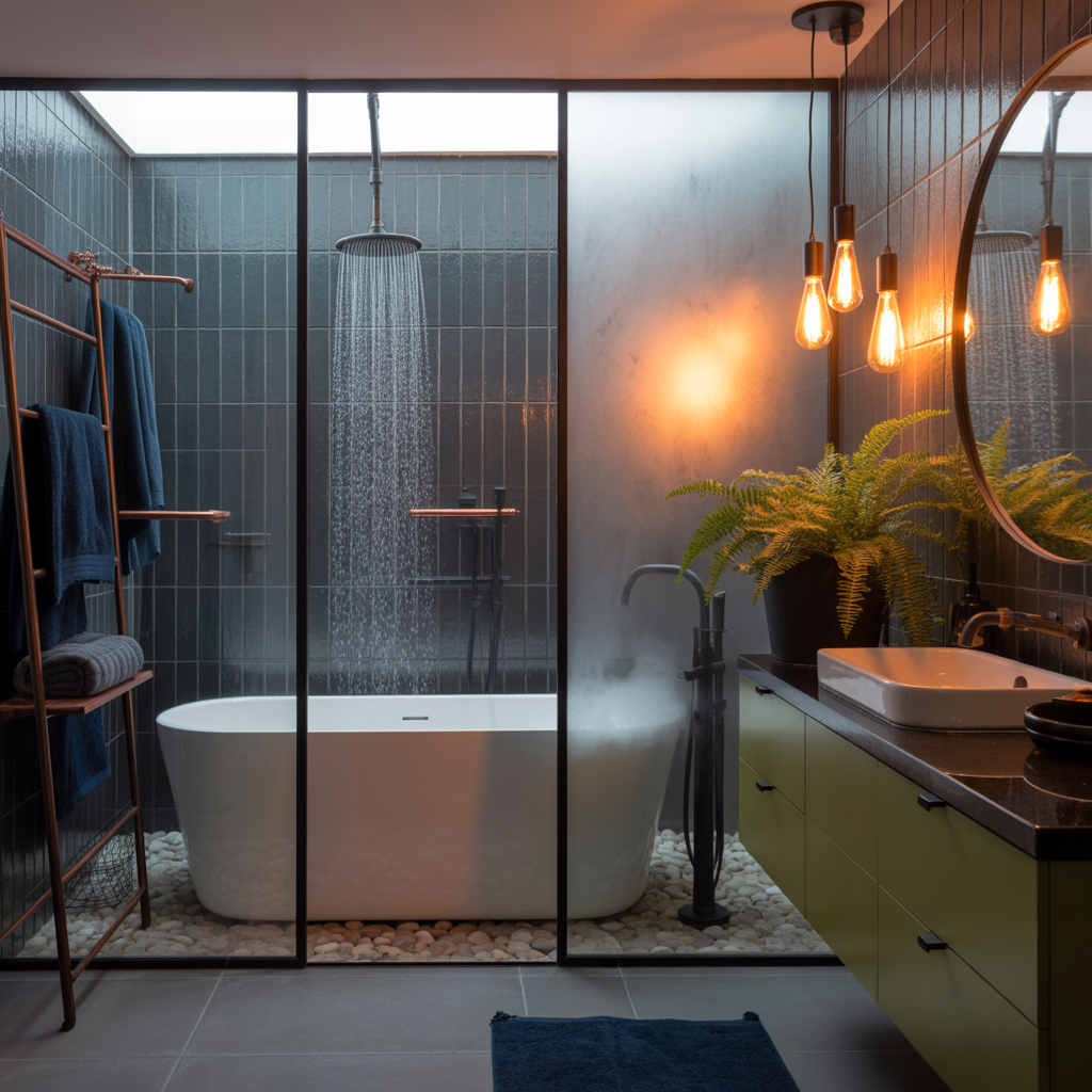 Moody Bathroom Ideas