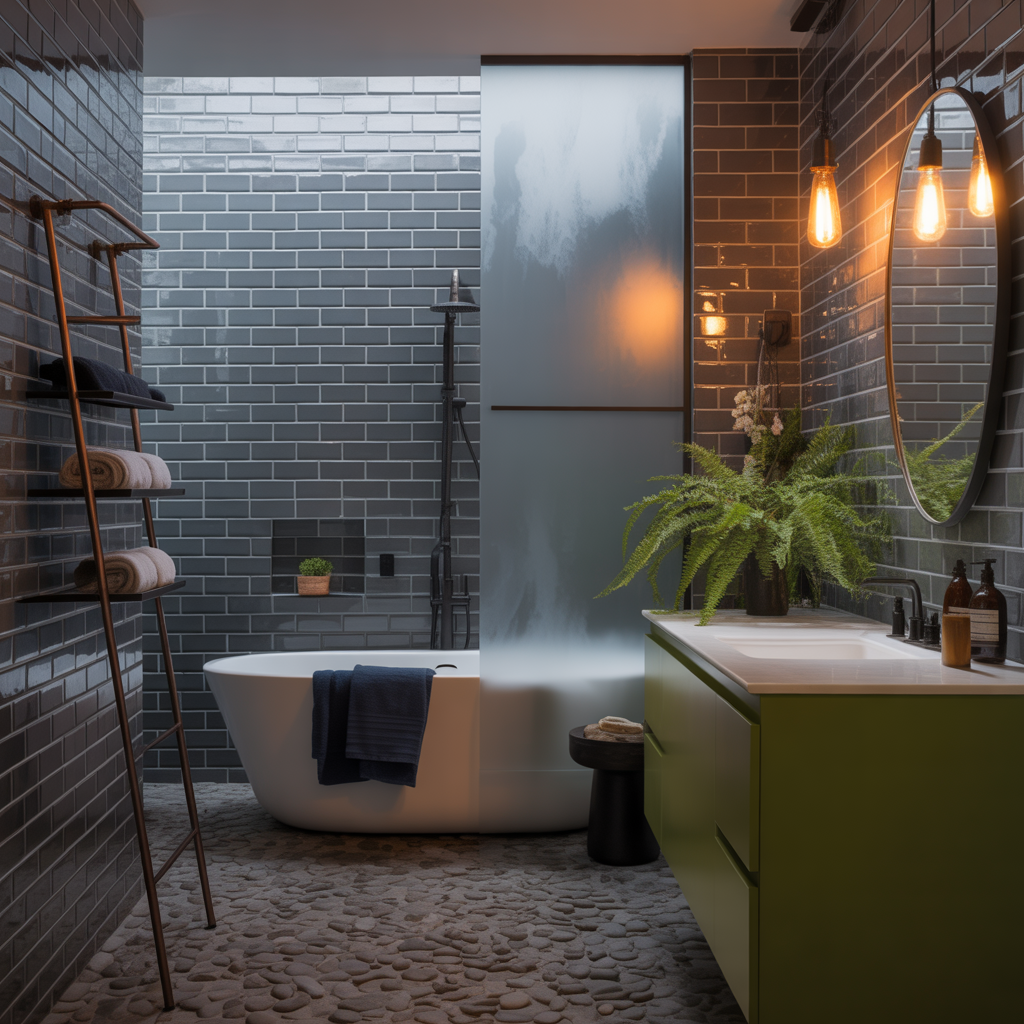 Moody Bathroom Ideas