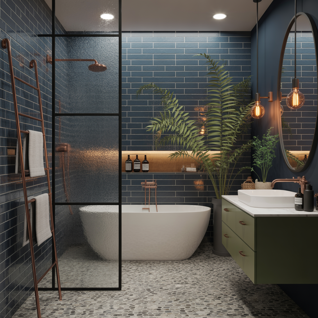 Moody Bathroom Ideas