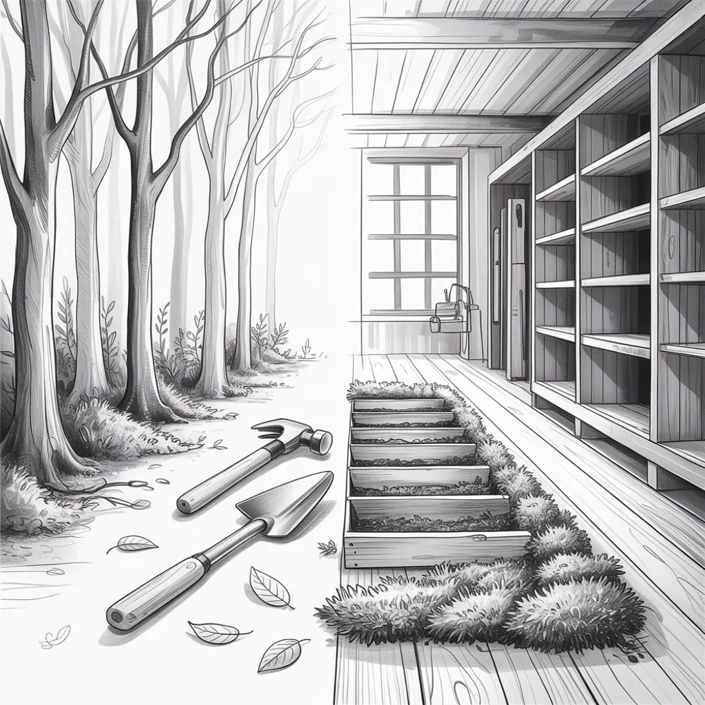 nature drawing sketch ideas