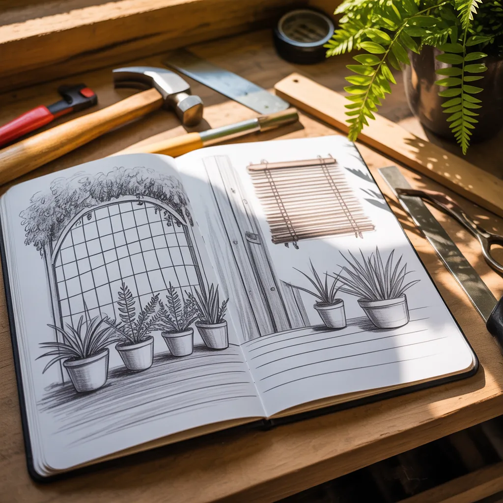 nature drawing sketch ideas