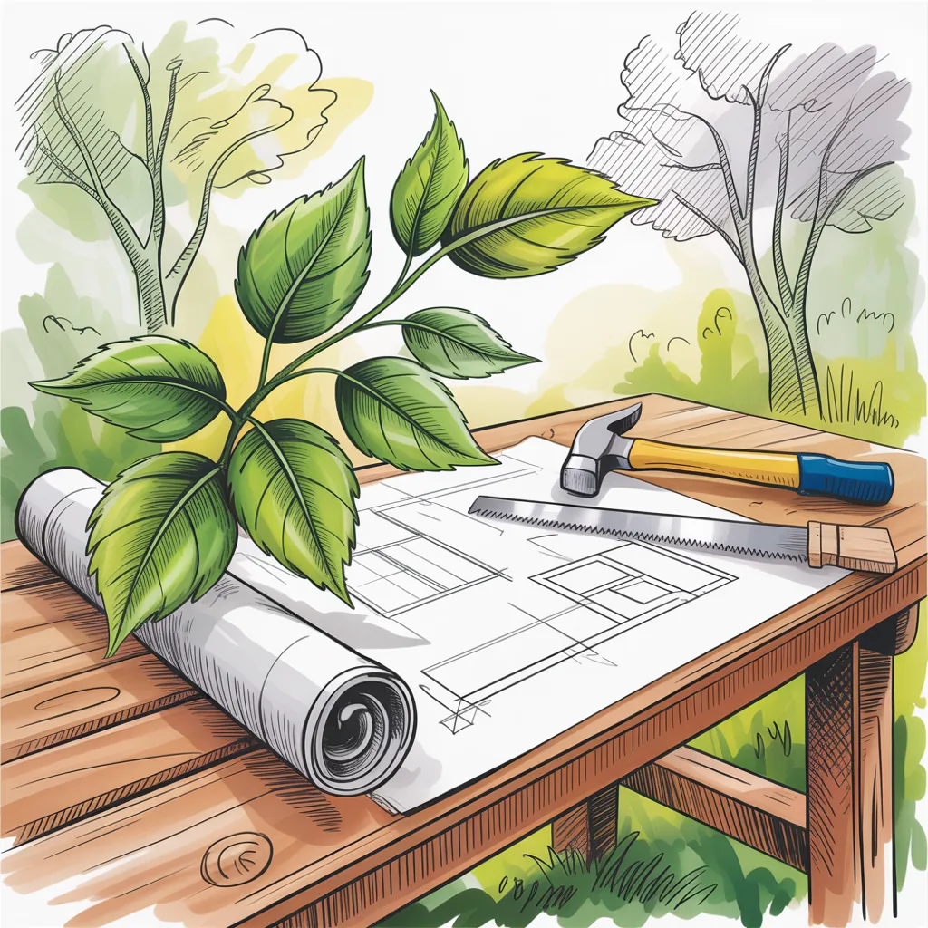 nature drawing sketch ideas