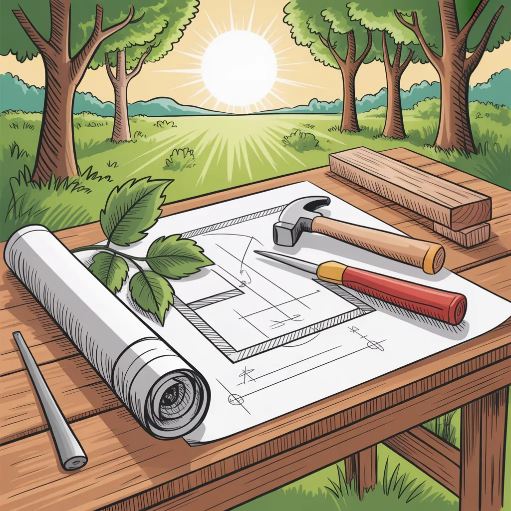 nature drawing sketch ideas