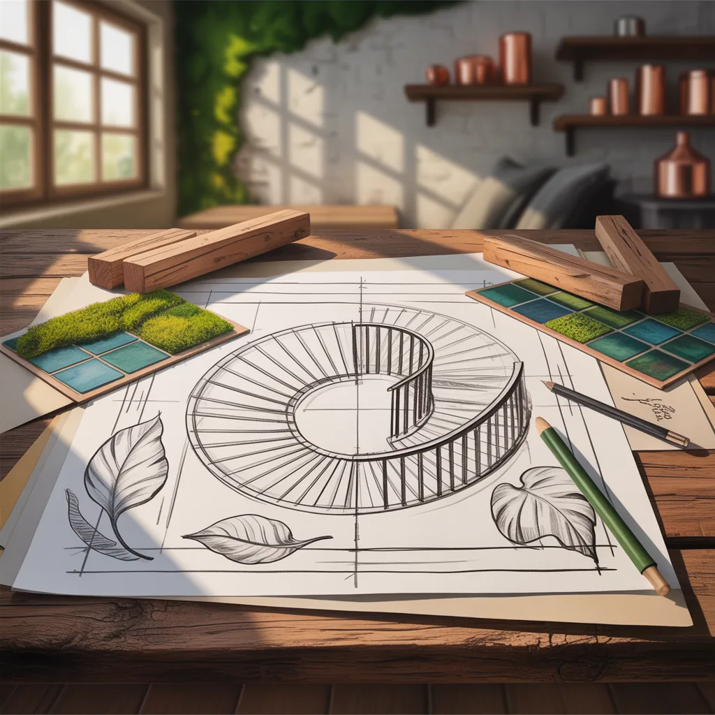 nature drawing sketch ideas
