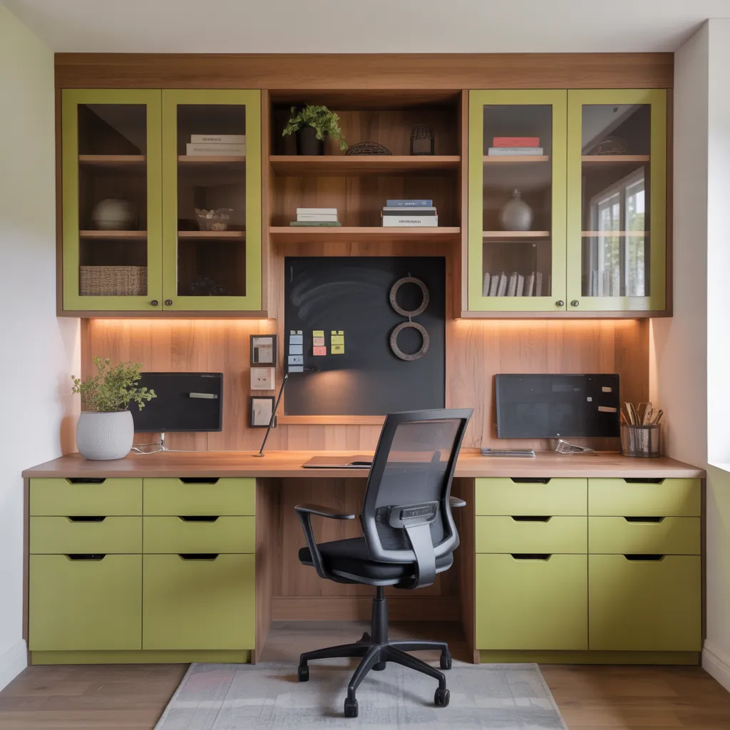 office built in cabinets ideas
