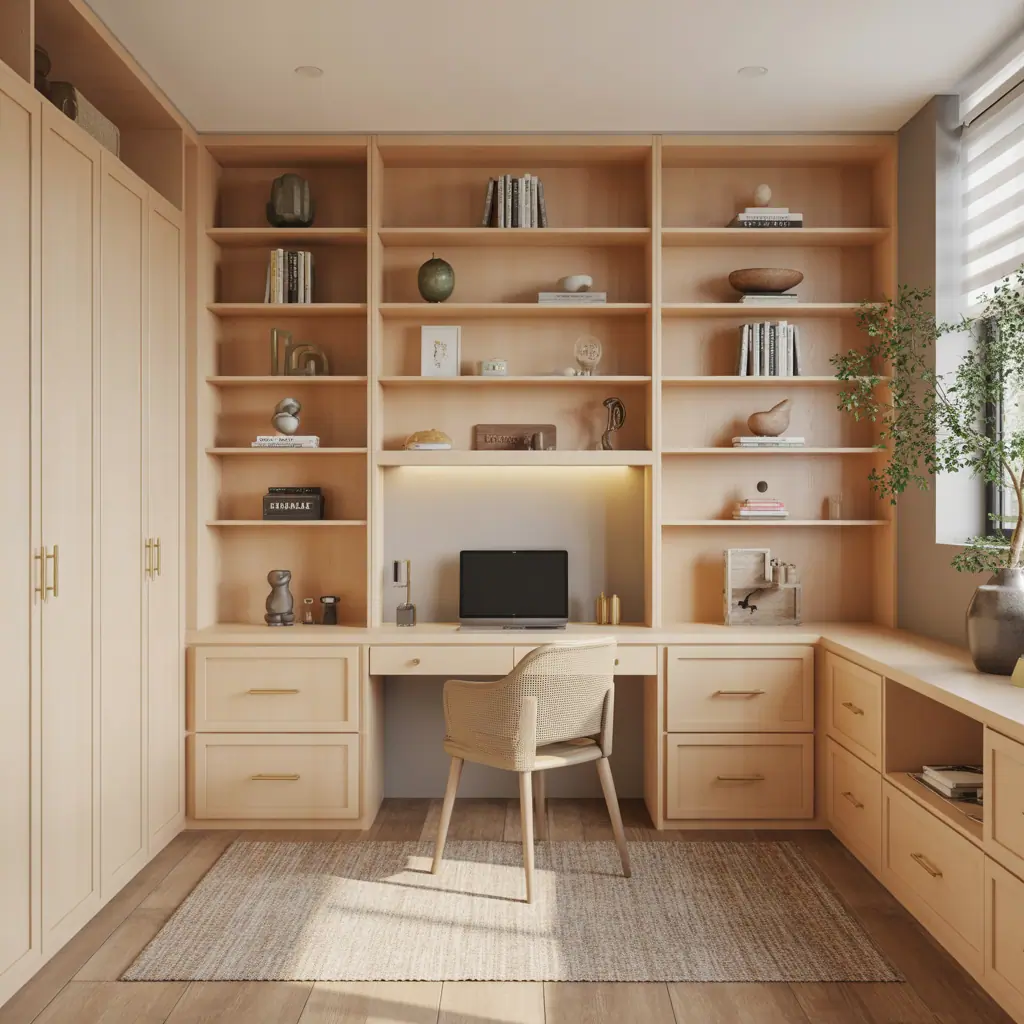 office built in cabinets ideas