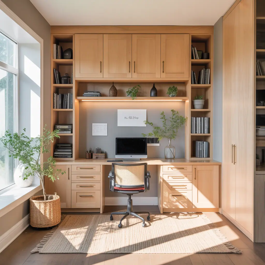 office built in cabinets ideas