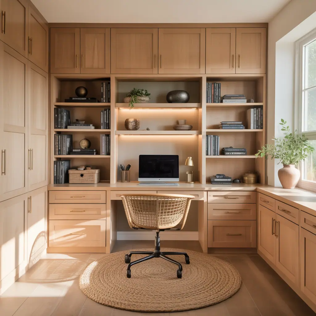 office built in cabinets ideas