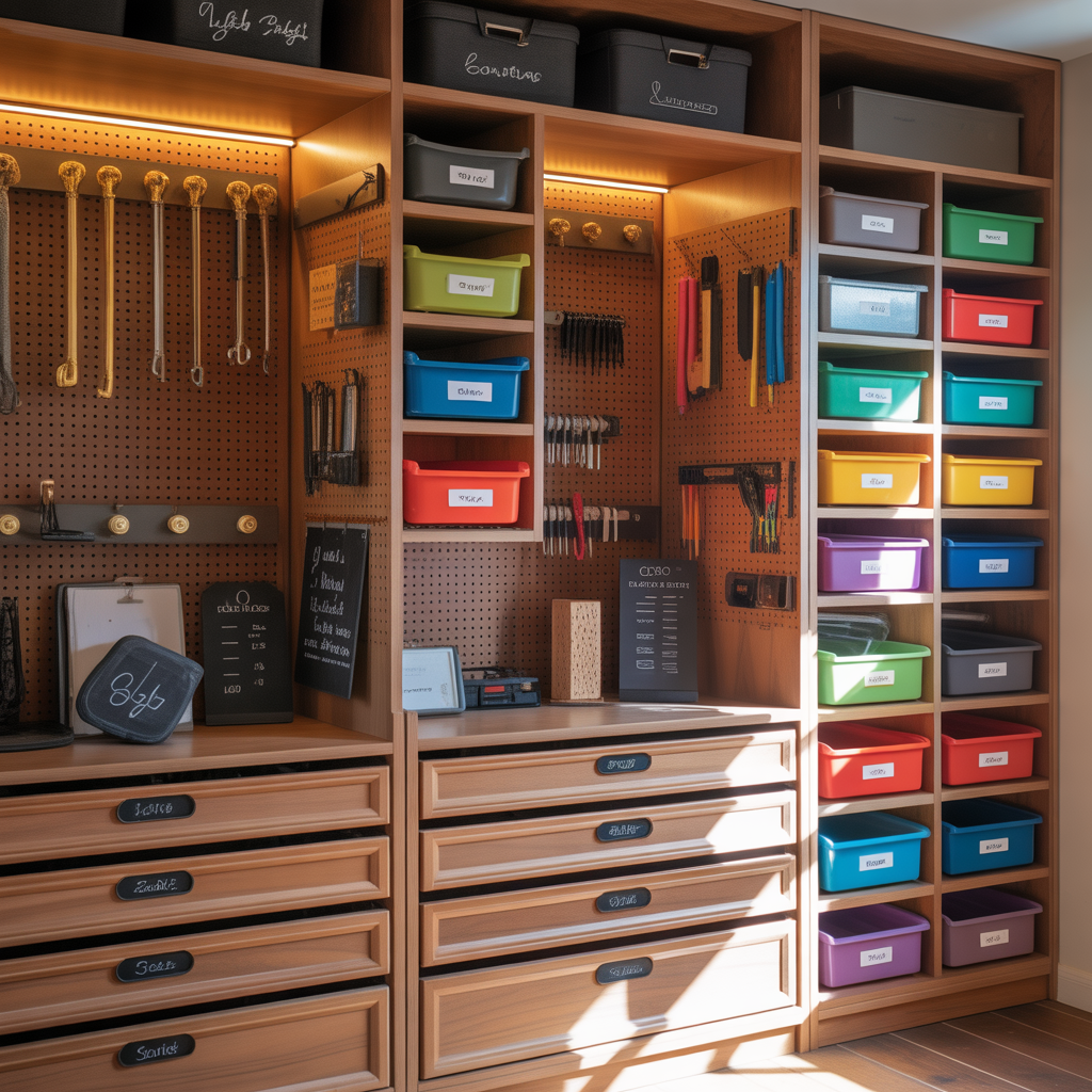 organizer ideas closet