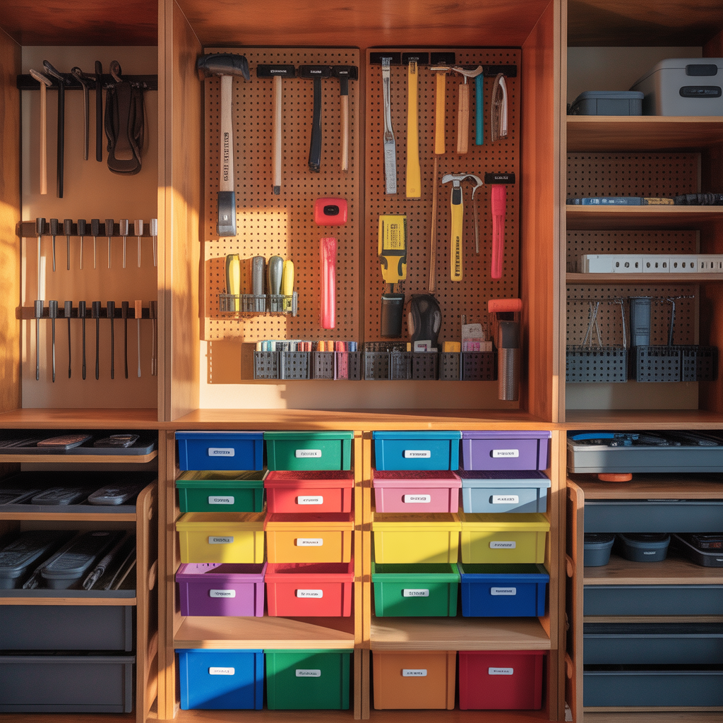 organizer ideas closet