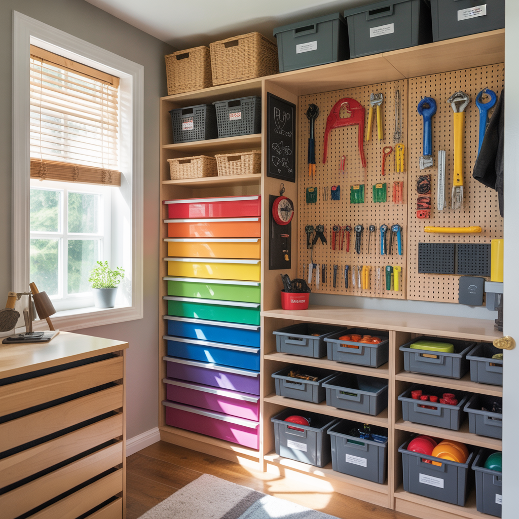 organizer ideas closet
