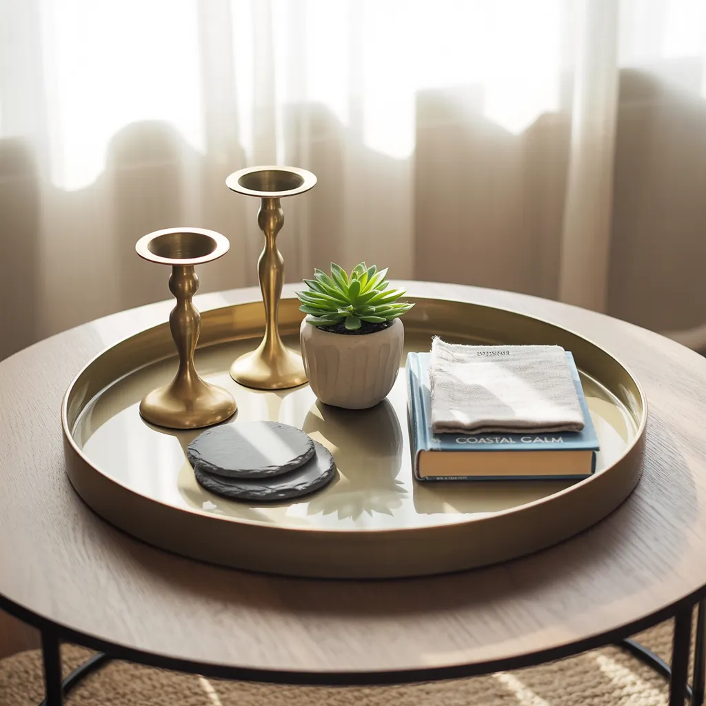 ottoman tray decor ideas