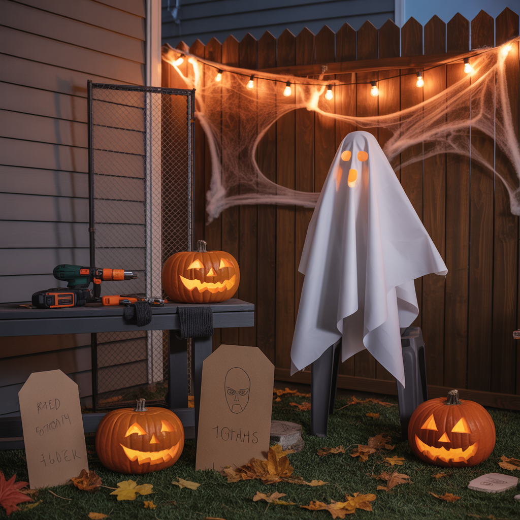 outdoor halloween decorations ideas
