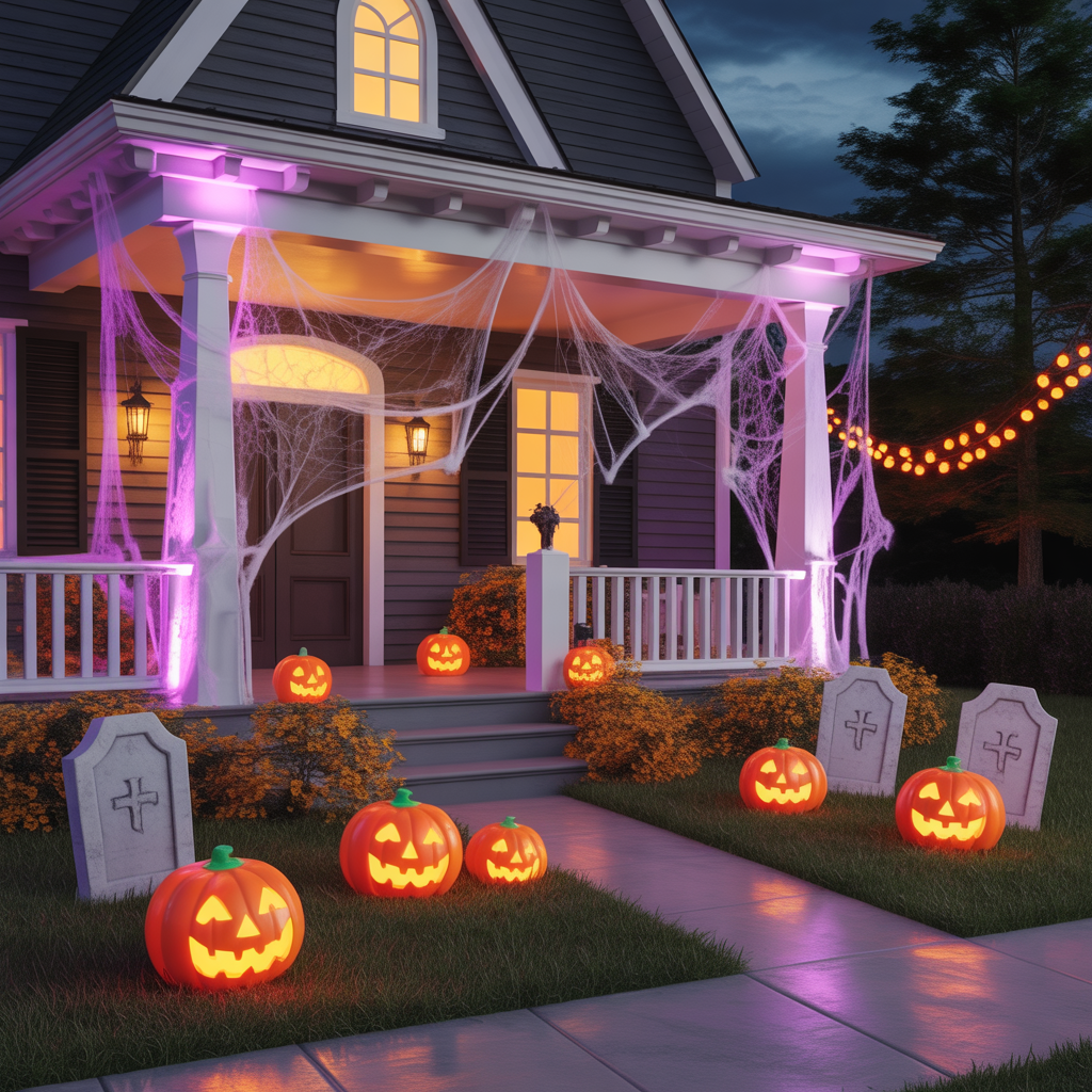 outdoor halloween decorations ideas